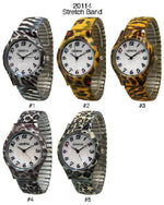 Load image into Gallery viewer, 6 Geneva Strap Band Watches
