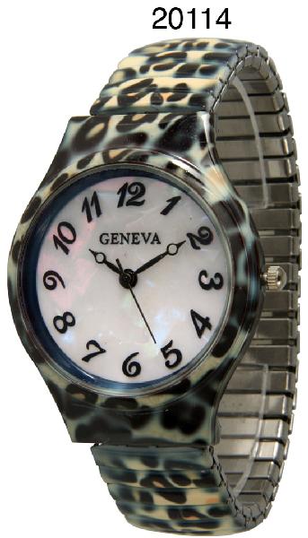 6 Geneva Strap Band Watches