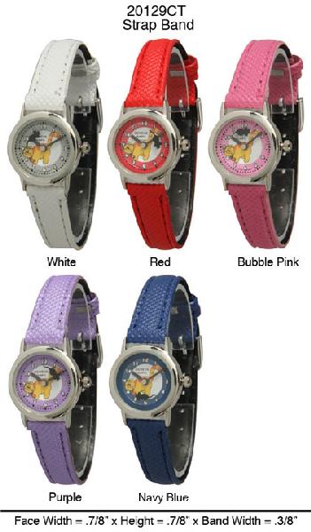 6 Geneva Strap Band Watches