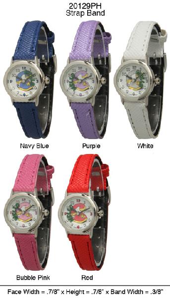 6 Geneva Strap Band Watches