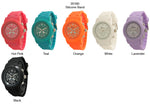 Load image into Gallery viewer, 6 Geneva Silicone Band Watches
