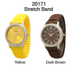 Load image into Gallery viewer, 6 Geneva Strap Band Watches
