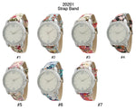 Load image into Gallery viewer, 6 Geneva Strap Band Watches
