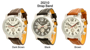 6 Geneva Strap Band Watches