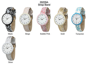 6 Geneva Strap Band Watches