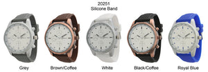 6 Geneva Strap Band Watches