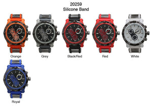 6 Geneva Strap Band Watches