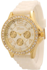 Load image into Gallery viewer, 6 Geneva Strap Band Watches
