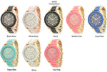 Load image into Gallery viewer, 6 Geneva Closed Band Watches
