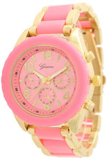 Load image into Gallery viewer, 6 Geneva Closed Band Watches
