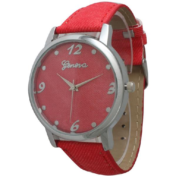 6 Geneva Strap Band Watches