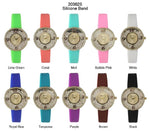 Load image into Gallery viewer, 6 Geneva Strap Band Watches
