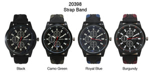6 Geneva Strap Band Watches