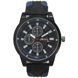 6 Geneva Strap Band Watches