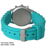 Load image into Gallery viewer, 6 Geneva Silicone Band Watches
