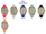 Load image into Gallery viewer, 6 Geneva Strap Band Watches
