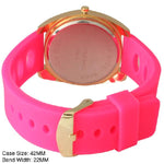 Load image into Gallery viewer, 6 Geneva Strap Band Watches
