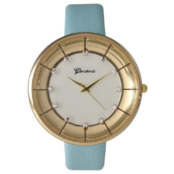 6 Geneva Strap Band Watches