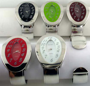 6 Jumbo Oval Cuff Watches