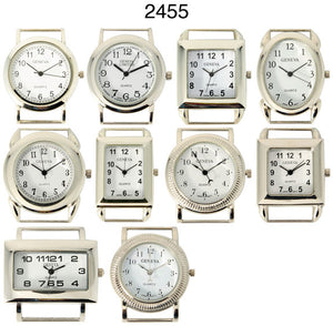 50 Assorted Solid bar watch faces