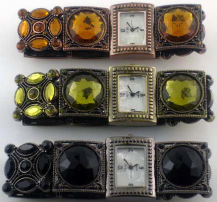 6 antique stretch watches