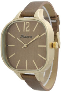 6 Geneva Strap Band Watches