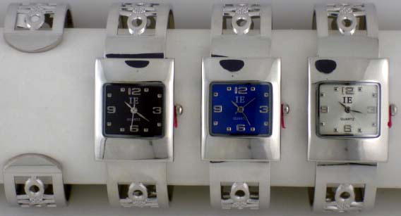 6 Metal Cuff Watches