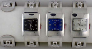 6 Metal Cuff Watches