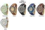 Load image into Gallery viewer, 6 Geneva Strap Band Watches
