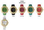 Load image into Gallery viewer, 6 Geneva Strap Band Watches
