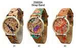 Load image into Gallery viewer, 6 Geneva Strap Band Watches
