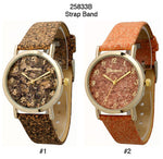 Load image into Gallery viewer, 6 Geneva Strap Band Watches
