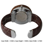 Load image into Gallery viewer, 6 Geneva Bangle Watches (Wood)
