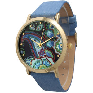 6 Geneva Strap Band Watches