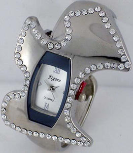 6 womens rhinestone cuffs