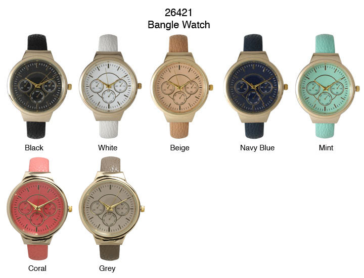 6 Geneva Bangle Watches