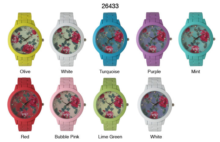 6 Geneva Bangle Watches