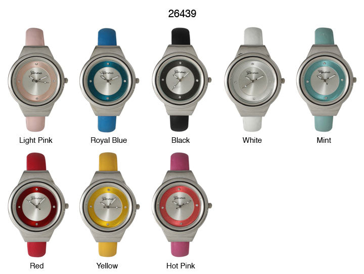 6 Geneva Bangle Watches