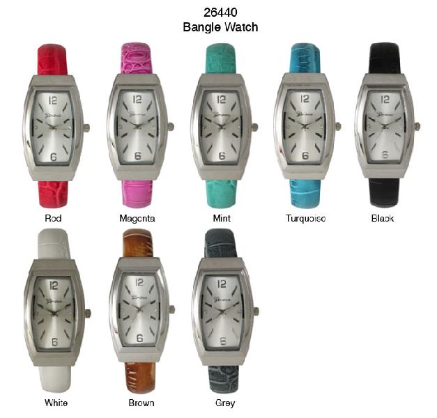 6 Geneva Bangle Watches
