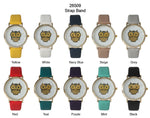 Load image into Gallery viewer, 6 Geneva Strap Band Watches
