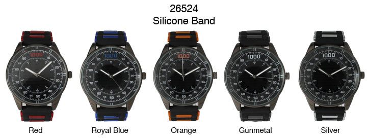 6 Geneva Strap Band Watches