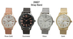 Load image into Gallery viewer, 6 Geneva Mesh Band Watches
