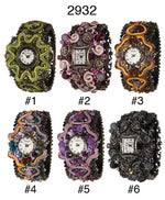 Load image into Gallery viewer, 12 Geneva Assorted Floral Cuffs
