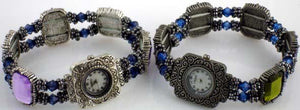 6 womens beaded watches