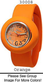 Load image into Gallery viewer, 6 Geneva Silicone Slap On Watches
