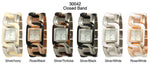 Load image into Gallery viewer, 6 Geneva Ceramic Closed Band Watches
