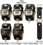 Load image into Gallery viewer, 6 Men&#39;s Biker Style Watches
