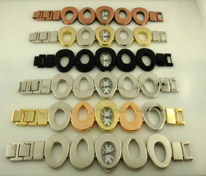 6 metal bracelet watches