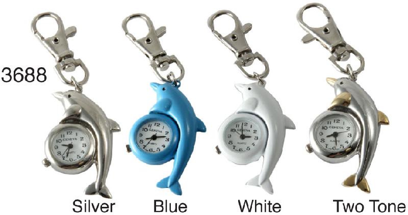 6 keychain dolphin watches