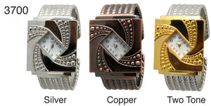 6 metal cuff bangles